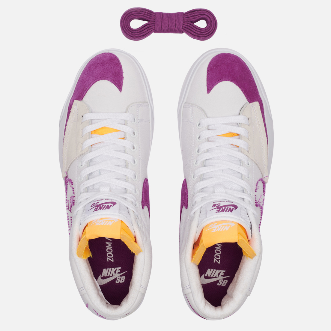 Nike SB Мужские кроссовки Zoom Blazer Mid Edge Leather