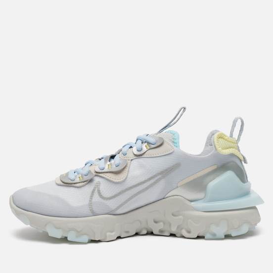Женские кроссовки Nike React Vision Celestine Blue/Metallic Platinum