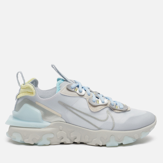 Женские кроссовки Nike React Vision Celestine Blue/Metallic Platinum
