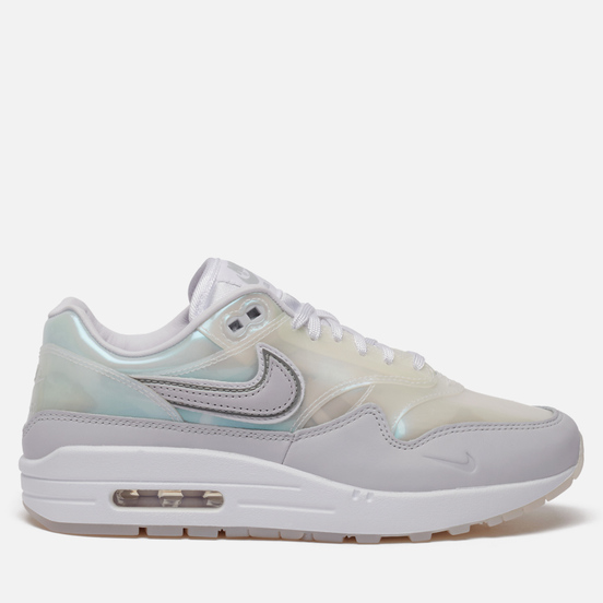 Женские кроссовки Nike Air Max 1 SNKRS Day White/Pure Platinum/Metallic Silver