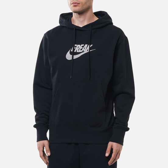 Мужская толстовка Nike Giannis Freak Pullover Hoodie Black/Summit White