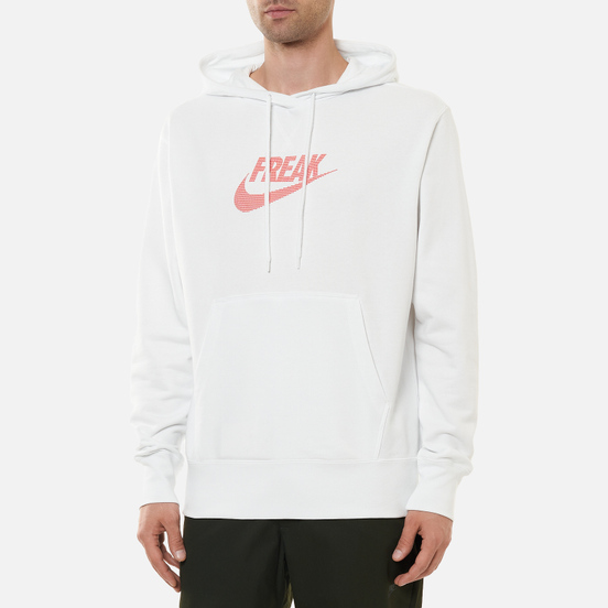 Мужская толстовка Nike Giannis Freak Pullover Hoodie Summit White/Magic Ember