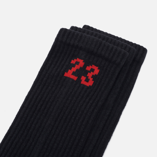 Комплект носков Jordan 3-Pack Essential Crew Black/University Red