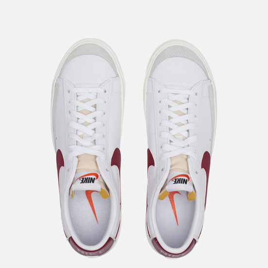 Мужские кроссовки Nike Blazer Low 77 Vintage White/Team Red/White/Sail