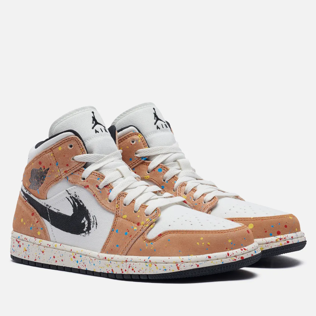 Jordan Мужские кроссовки Air Jordan 1 Mid SE Paint Splatter