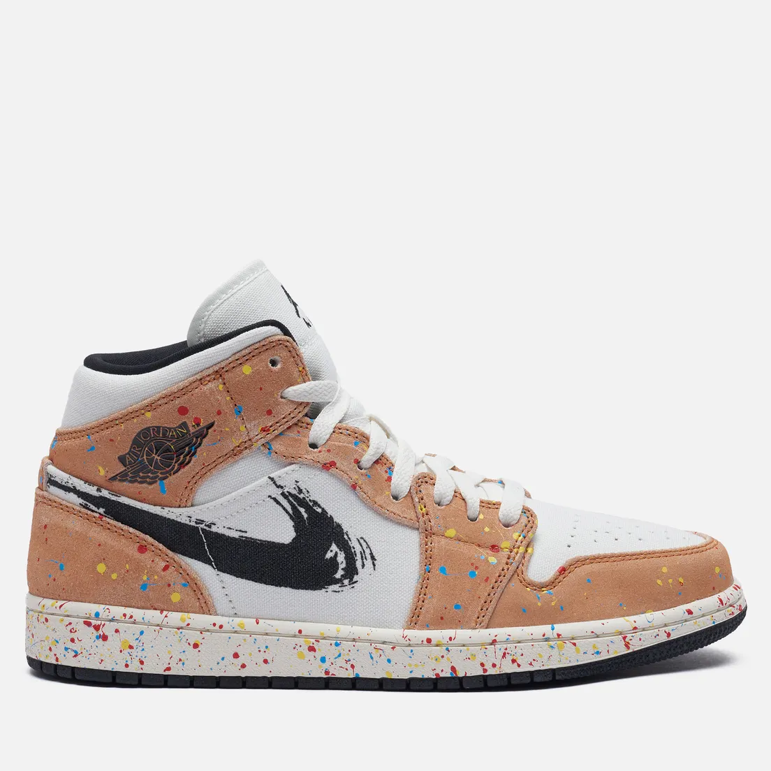 Jordan Мужские кроссовки Air Jordan 1 Mid SE Paint Splatter