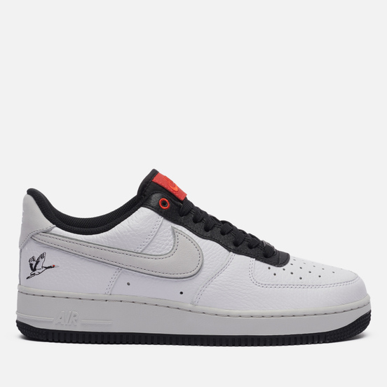 Мужские кроссовки Nike Air Force 1 07 LX Crane White/Photon Dust/Black/Chile Red