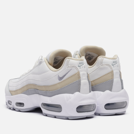 Женские кроссовки Nike Air Max 95 Summit White/Wolf Grey/Rattan/White