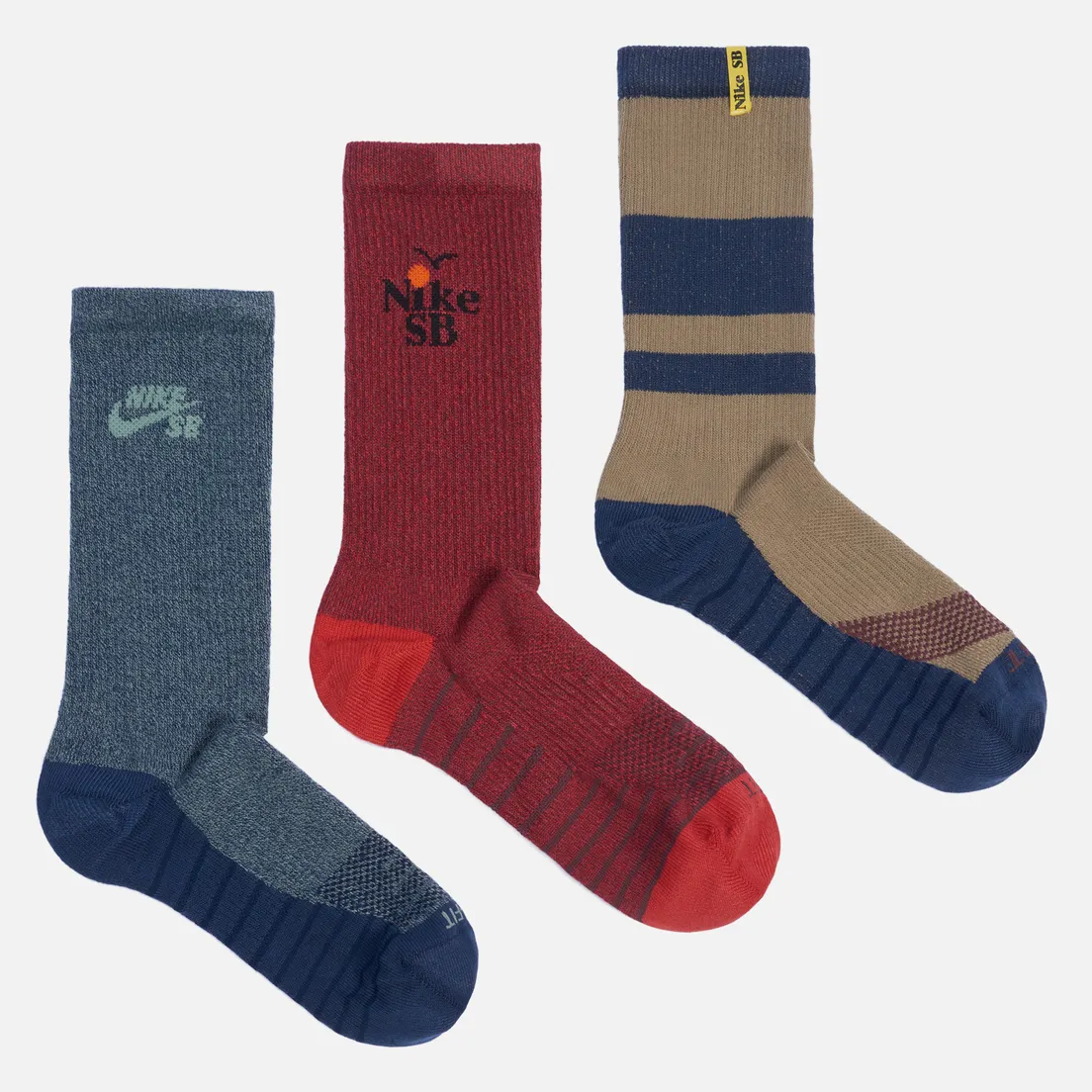 Nike SB Комплект носков 3-Pack Everyday Max Lightweight