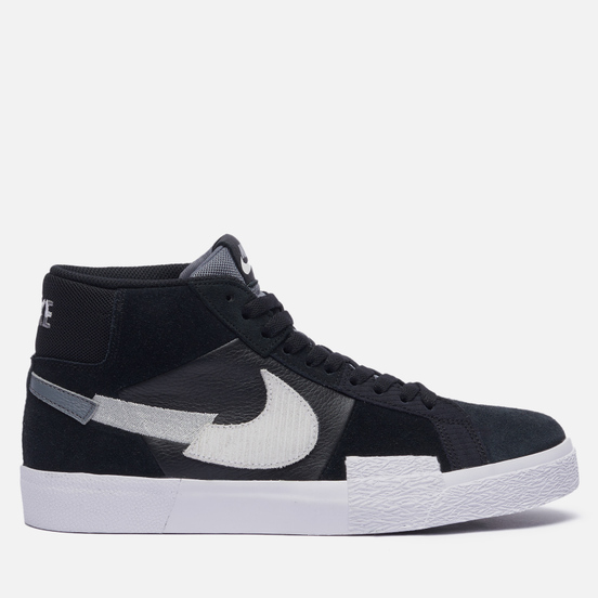 Кроссовки Nike SB Zoom Blazer Mid Premium Mosaic Black/White/Wolf Grey/Cool Grey