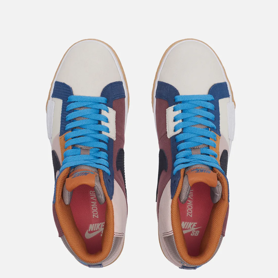 Nike SB Кроссовки Zoom Blazer Mid Premium Mosaic