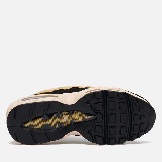 Женские кроссовки Nike Air Max 95 Premium Fuzzy Fur Black/Black/Atomic Pink/Solar Flare