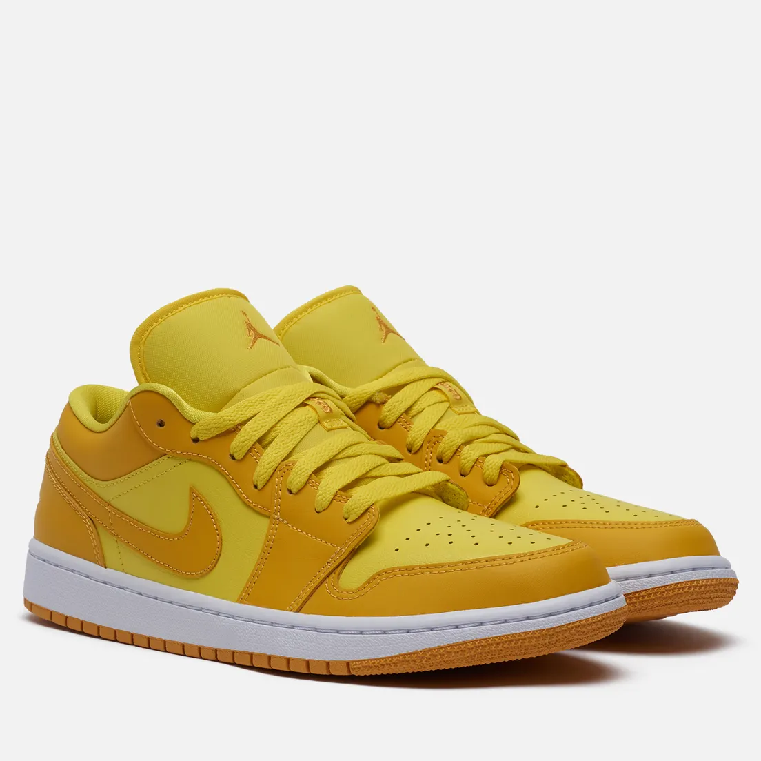 Jordan Мужские кроссовки Wmns Air Jordan 1 Low Yellow Strike