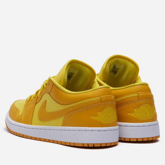 yellow strike jordan 1