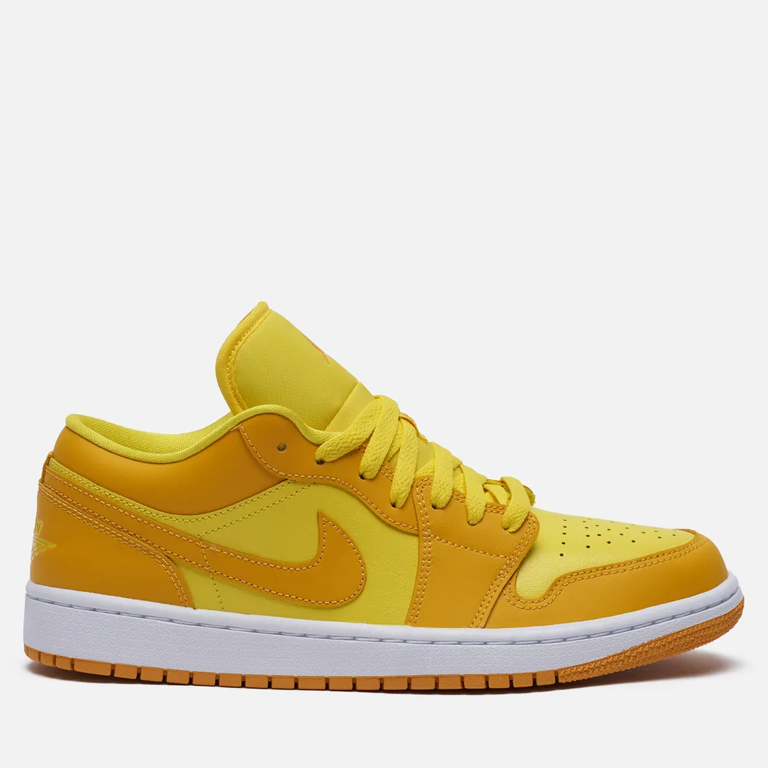 Jordan Мужские кроссовки Wmns Air Jordan 1 Low Yellow Strike