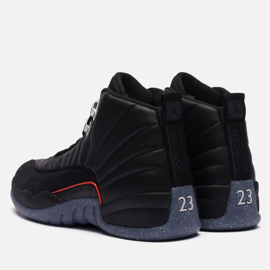 Мужские кроссовки Jordan Air Jordan 12 Retro Black/Black/Bright Crimson/White