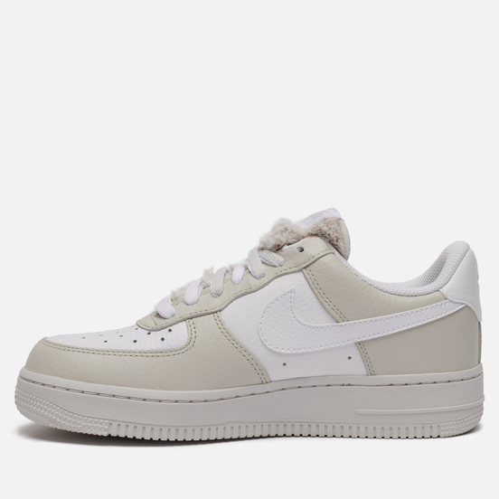 Женские кроссовки Nike Air Force 1 07 Light Bone/White/Photon Dust/Life Lime