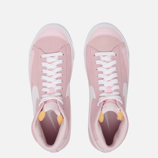 Женские кроссовки Nike Blazer Mid 77 Vintage Pink Foam /Pink Foam /White