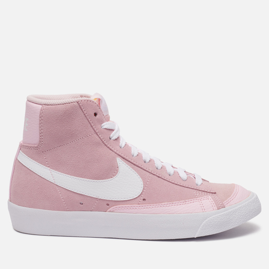 Женские кроссовки Nike Blazer Mid 77 Vintage Pink Foam /Pink Foam /White