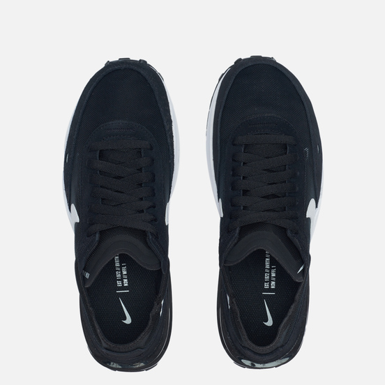 Женские кроссовки Nike Waffle One Black/White/Orange