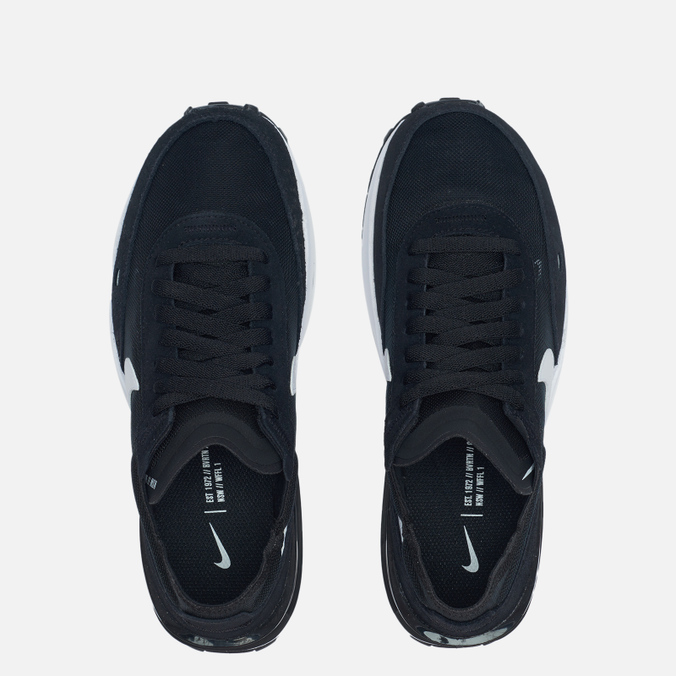 Женские кроссовки Nike, цвет чёрный, размер 37.5 DC2533-001 Waffle One - фото 2