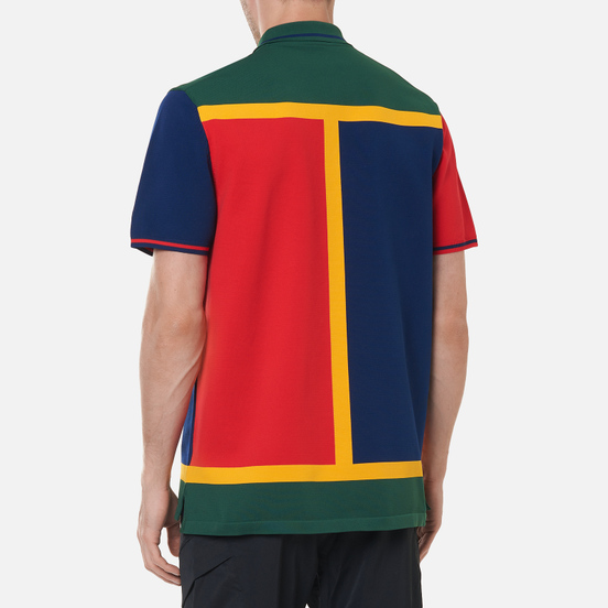 Мужское поло Nike SB The Nike Polo Binary Blue/University Red/Binary Blue