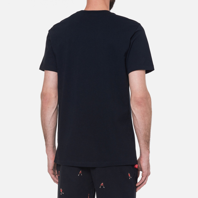 Мужская футболка Jordan, цвет чёрный, размер M DC7485-010 Jumpman Embroidered Crew - фото 4