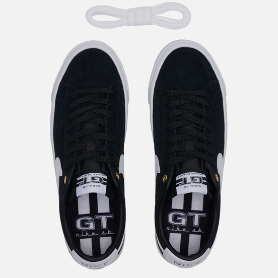 Мужские кроссовки Nike SB Zoom Blazer Low Pro GT Black/White/Black/Gum Light Brown