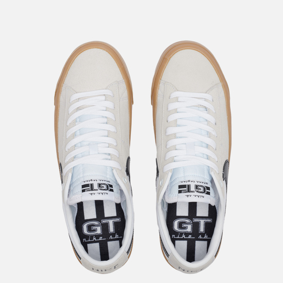 Мужские кроссовки Nike SB Zoom Blazer Low Pro GT White/Black/White/White
