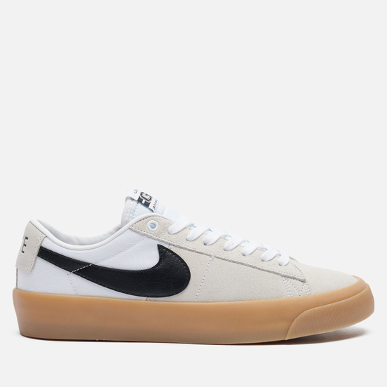 Мужские кроссовки Nike SB Zoom Blazer Low Pro GT White/Black/White/White