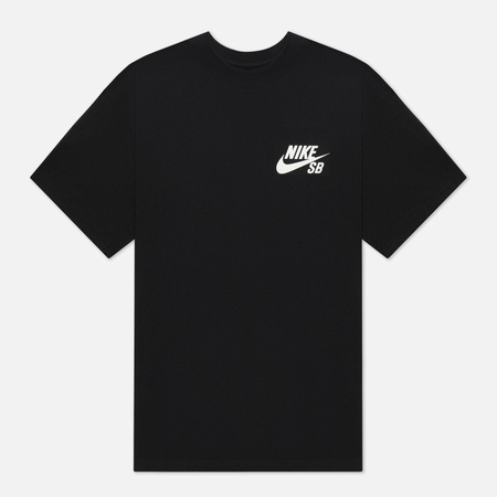 Мужская футболка Nike SB Logo, цвет чёрный, размер XL