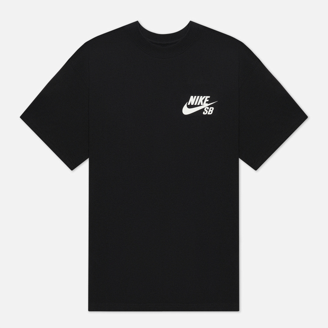 Мужская футболка Nike SB, цвет чёрный, размер XL DC7817-010 Logo - фото 1