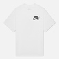 Мужская футболка Nike SB Logo White/Black фото - 0