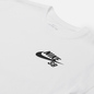 Мужская футболка Nike SB Logo White/Black фото - 1