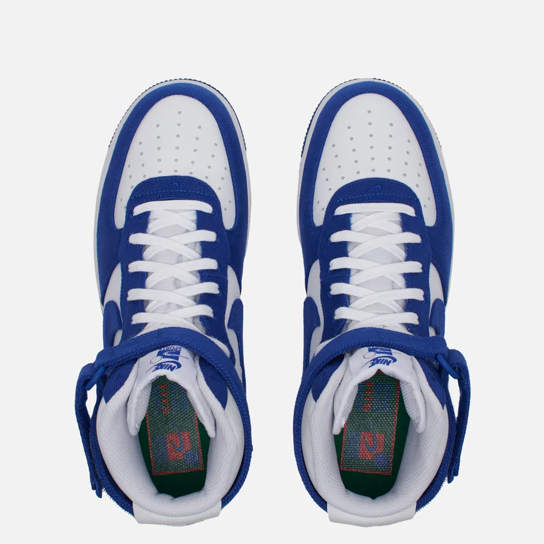 Nike Мужские кроссовки Air Force 1 High 07 LV8 Embroidered Dodgers