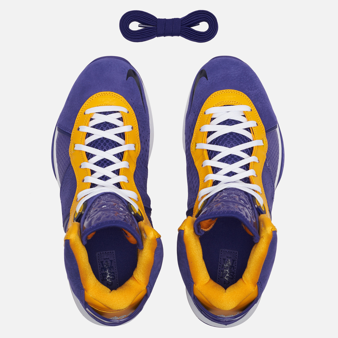 Nike Мужские кроссовки LeBron VIII QS Lakers