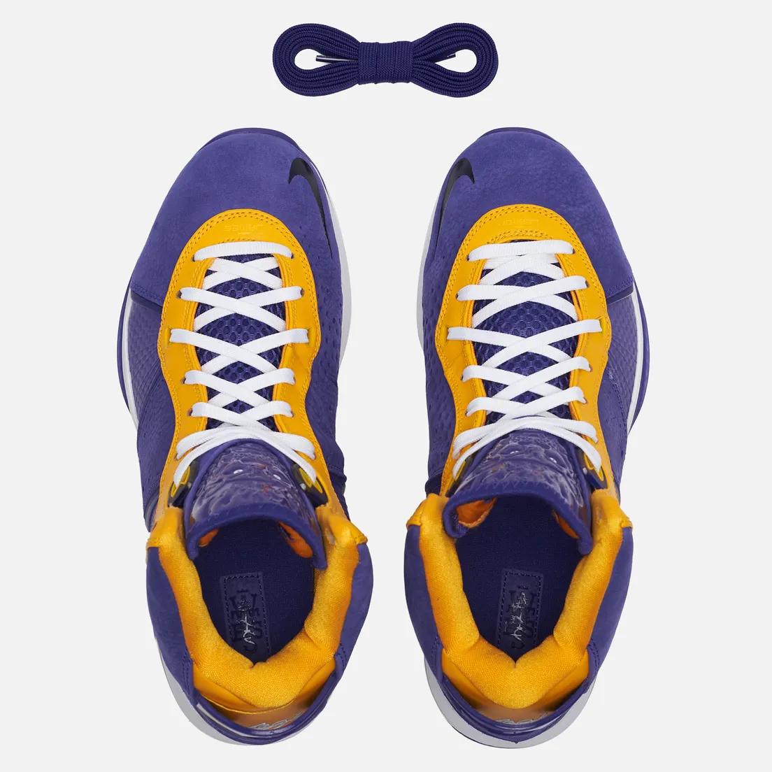 Nike Мужские кроссовки LeBron VIII QS Lakers