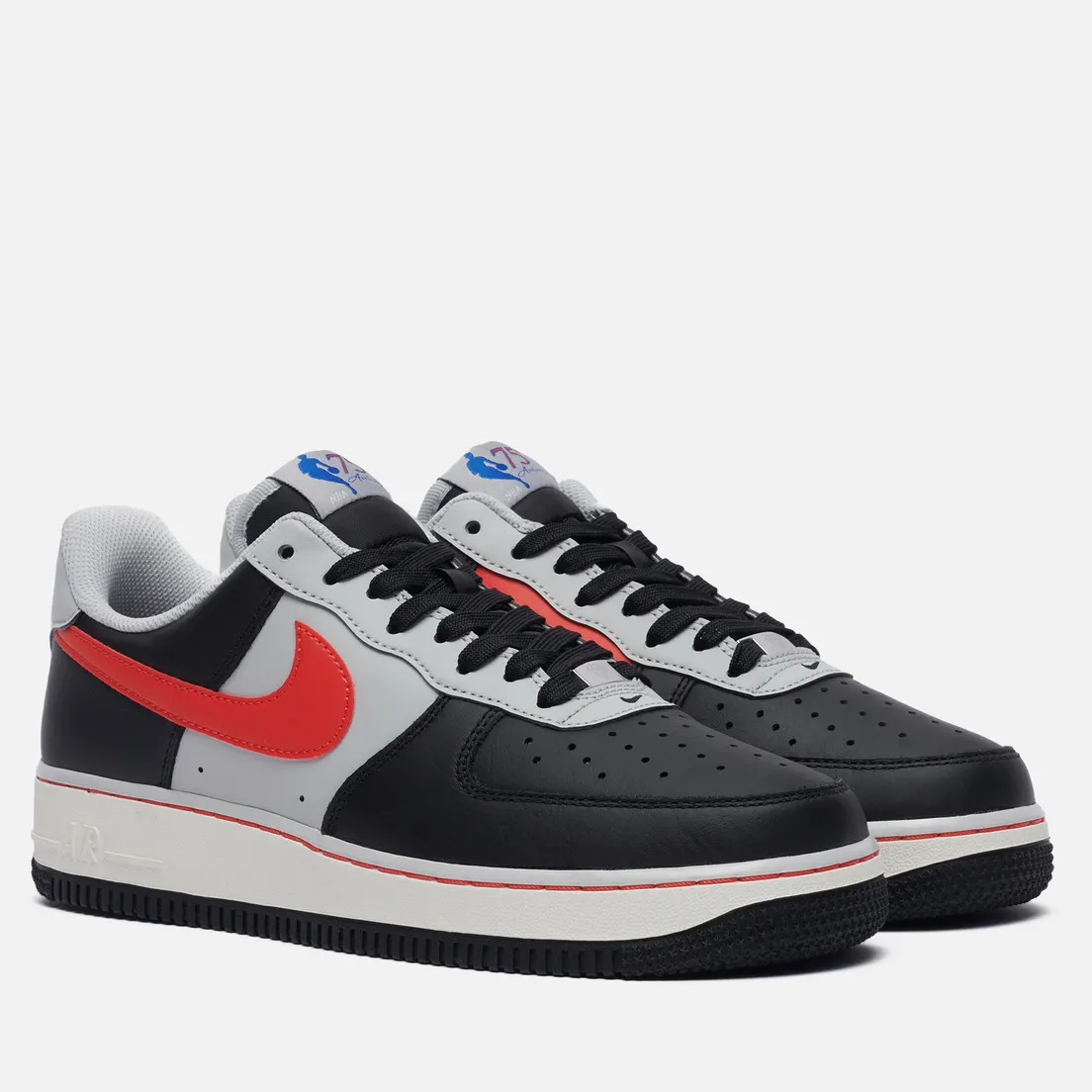Nike Мужские кроссовки x NBA Air Force 1 07 LV8 Embroidered Chile Red