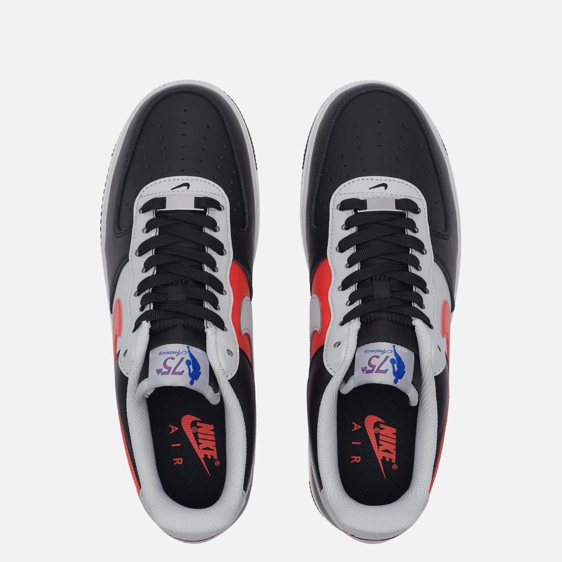 Nike Мужские кроссовки x NBA Air Force 1 07 LV8 Embroidered Chile Red
