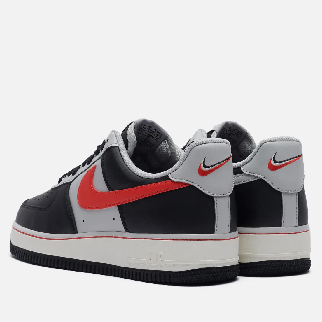 Nike Мужские кроссовки x NBA Air Force 1 07 LV8 Embroidered Chile Red