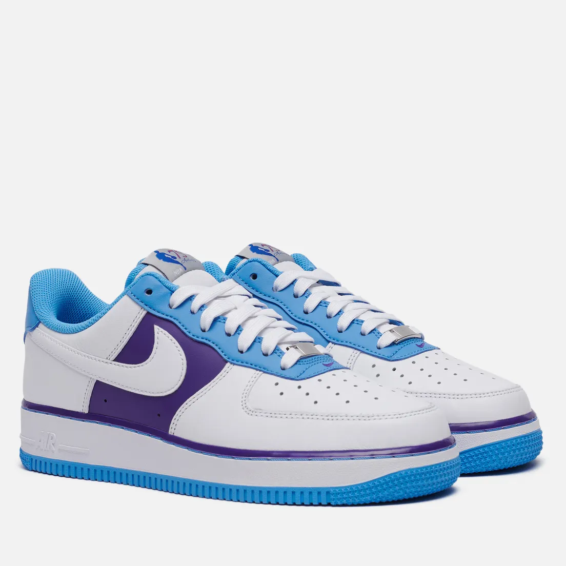 Nike Мужские кроссовки x NBA Air Force 1 07 LV8 Embroidered Lakers