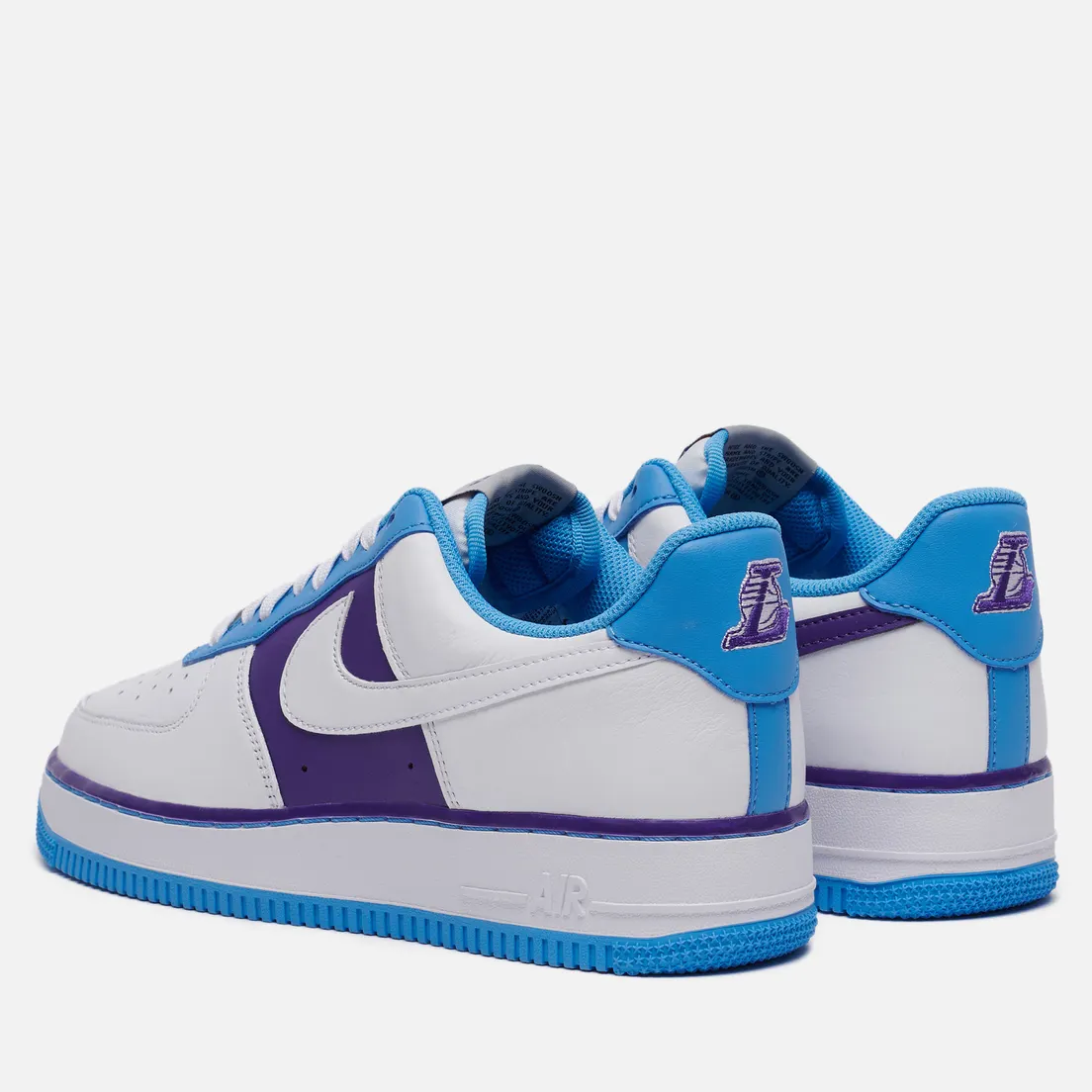 Nike Мужские кроссовки x NBA Air Force 1 07 LV8 Embroidered Lakers