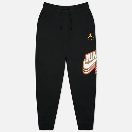 Мужские брюки Jordan Jumpman Fleece, цвет чёрный, размер XXL