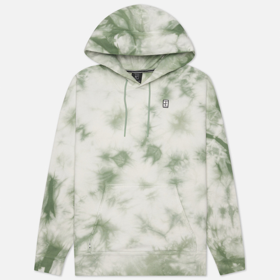 Мужская толстовка Nike Court Fleece Heritage Tie-Dye Hoodie White/Steam/White