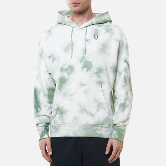 Мужская толстовка Nike Court Fleece Heritage Tie-Dye Hoodie White/Steam/White
