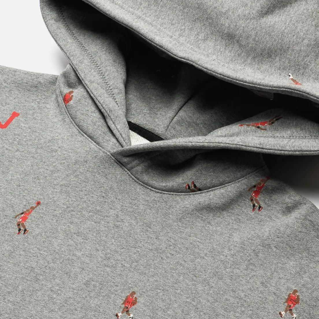 Jordan Мужская толстовка Essentials Jumpman AOP Fleece Hoodie