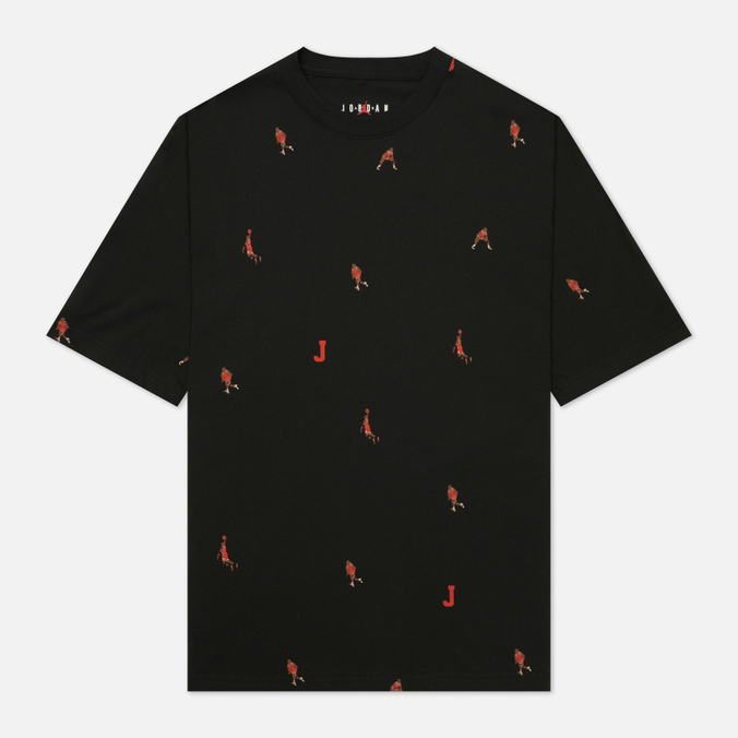 Мужская футболка Jordan, цвет чёрный, размер XXL