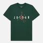 Мужская футболка Jordan Brand Crew Noble Green/White фото - 0