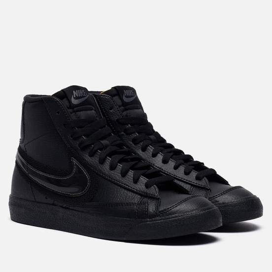 Женские кроссовки Nike Blazer Mid 77 Black/Black/Dark Grey