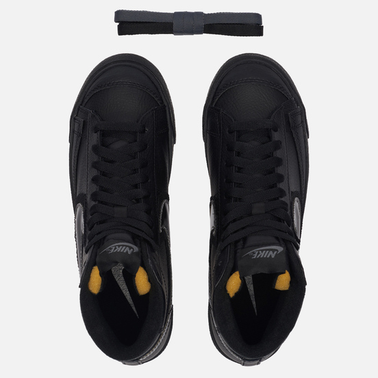 Женские кроссовки Nike Blazer Mid 77 Black/Black/Dark Grey